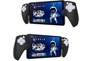 MEMELOKA Funda para Sony Playstation Portal, Antiarañazos y Anti-Choques TPU Suave Carcasa para Sony Playstation Portal - Negro