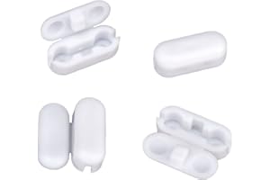 VERTICAL BLINDS DIRECT Pack Of 10 Replacement Vertical Roman Roller Blind Ball Chain Cord Connector Clips
