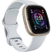 Fitbit Smartwatch per Fitness e Benessere Sense 2 con GPS Integrato, funzioni avanzate per Il Tuo Benessere, Fino a 6 Giorni 