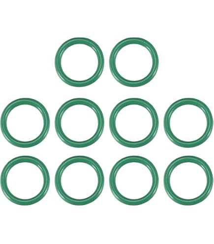 Produktbild von FKM O-Ring Set – CS 1,9/2,4/3,1 Mm, OD 5-30 Mm, Grün, 70A, ölbeständig, -20 Bis 260°C, Für Auto & Industrie (5x OD20 CS2,4mm)