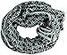 Produktbild Schal Schal geometrisch Weiß/Schwarz 3d Unisex Modal und Seide Furla Scarf Unisex White/Black 140 x 140