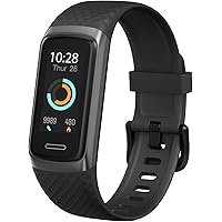 TOOBUR Tracker Attività e Fitness con Cardiofrequenzimetro/Monitor del Sonno/14 Modalità Sport/Orologio Contapassi Band da Po
