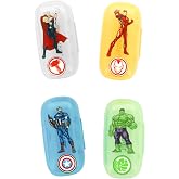 MARVEL - Avengers Toothbrush Protector &ndash; Hulk, Captain America, Spider-Man, Iron Man &ndash; Children's Travel Size &ndash; Fun and Hygie