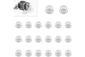 Zaky 20 pcs Carburetor Primer Bulb for Mower Blower Strimmer Cutter Hedge Trimmer Chainsaw 19mm
