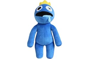 CARROTEE 12 Inch Rainbow Friends Peluche Bambole Gioco Night Blue Giocattoli Carino Cartoon Compleanno Stuffed Doll Gift Per Ragazzi Ragazze Toys Bambini Birthday Party Favor Preferred Gift For Holidays