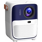 4K Projeksiyon Cihazı T11, 1080P HD G&ouml;r&uuml;nt&uuml; Kalitesi, WiFi 6 Bluetooth 5 Bağlantı, 1200 ANSI L&uuml;men Parlaklık, G&uuml;&ccedil;l&uuml; Hoparl&ouml;r 