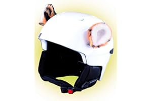 Crazy Ears Casco Accessori di Ape Teddy Mouse Gatto. Ski Orecchie Adatto per Casco da Sci Casco da Motociclista Casco da Bici e Molto Altro Ancora. Casco Decorazione per Bambini e Adulti