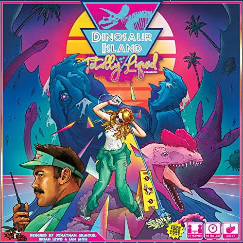 Preisvergleich Produktbild Pandasaurus Games Dinosaur Island Totally Liquid Expansion Board Game - English