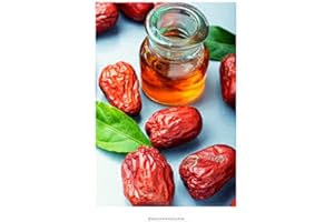 GEAKV huile de jujubier, végétale, vierge et comestible, 30 ml,