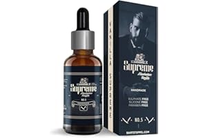 ‎BARTSTOPPEL Beard Oil Vanilla Fragrance with Safety Razor and Holder Original Beard Care Beard Stubble© Supreme Series 30ml 30.0