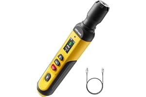 AEGTEST AGT-2459 Rivelatore portatile di monossido di carbonio, CO ricaricabile 0~1000PPM con allarme acustico/visivo, schermo TFT a colori per casa, viaggio, industria e usi mobili – Giallo