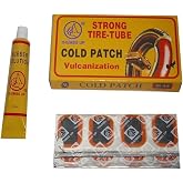 netodak Bicycle Patch Repair Kit Motorcycle Patch Inner Tire Patch 48 Pieces