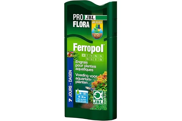 JBL Proflora Ferropol Traitement de l'Eau pour Aquariophilie 100 ml 1 Unité