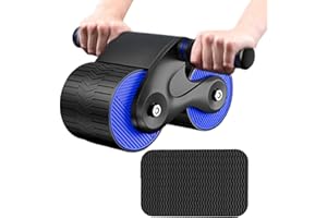 STORAFFY Automatisches Rebound Bauchrad | 2023 Neue Ab Roller Fitnessgeräte | Ab Wheel Fitnessgeräte für zu Hause Gym | Bauchtrainer Krafttrainingsgerät Abs Workout für Anfänger