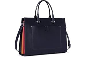 CLUCI Aktentasche für Damen Herren, echt Leder Laptop für 15,6 Zoll Aktenkoffer Laptoptasche buissnes tasche elegant aktenkoffer Umhängetasche Vintage