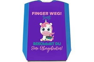 SPEECHEESE Disco di parcheggio con unicorno, altrimenti otterrai una decorazione colorata per la tua auto, unicorno, creature mitiche, raschietto per ghiaccio Fantasy divertente