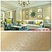 Produktbild REAGONE 90 cm Breite 45 Meter langes PVC-Selbstklebende Tapete pastorale Wallpaper Schlafzimmer Wohnzimmer im Europäischen Stil Warm Wasserdicht Großes, Beige, Groß