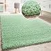 Produktbild Shaggy Teppich Hochflor Langflor Hochwertig Teppiche Uni In Mint Grün AUSVERKAUF, Grösse:120x170 cm