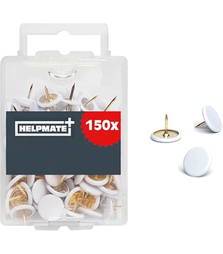 800 Pièces Punaises à Tête Ronde Plastique Et Acier Pour