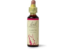 BACH FLOWER REMEDIES Bach Original Flower Remedies (Larch) Find Joy & Hope, Have Confidence, Emotional Wellness, Natural Flower Essence, 20ml
