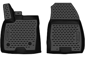 ELEMENT Alfombrillas 3D TPE para Peugeot Partner Tepee 2018- | Furgoneta | 2 Piezas