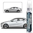 34K/41K Crystal White Pearl Tricoat Touch Up Paint for Mazda, Car Paint Pen Scratch Repair Two-In-One Touch Up Paint, Premium Car Scratch Remover for Deep Scratches