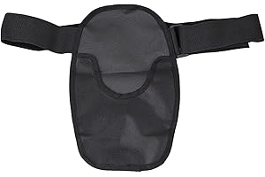 WATLIKEUP Colostomy Bag Cover,Black Stoma Bag Covers,Colostomy Stoma Bag Cover,Stoma Bags with Adjustable Belt for Stoma Urostomy Ileostomy,Stretchy Ostomy Pouch Cover