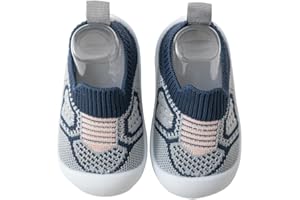 Adigau Chaussures Premiers Pas Bébé Antidérapantes Chaussures Tout-Petits Fille Garçon Respirable Chaussure Baskets Marche Bébé