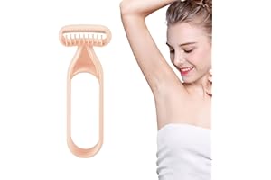 Divove Manuelles Haarentfernungsmesser - Rasierer Damen - Sanfte und gründliche Haarentfernung - Effektives Epiliergerät für jeden Hauttyp - Langlebig und tragbar für den täglichen Gebrauch