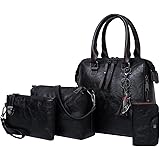 Borsa Da Donna 4 Pezzi Set Borse A Zainetto In Pelle Pu Grande Borsa A Tracolla Cuoio Crossbody Borse A Tracolla 2023 Moda Bo