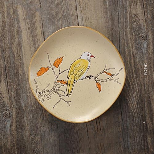 [creative] ceramic dessert plates pasta western side dish steak plate-R