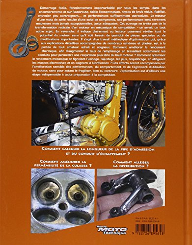 Livres Couvertures de Moto, Optimiser Les Performances Du Moteur : Outillage, PréParation, Moteur, Lubrification, Trucs Et Astuces