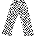 Produktbild Childrens Kitchen Cooking Fun Black and White Check Chef Trousers Various Sizes (5-7 years) by little chef big chef