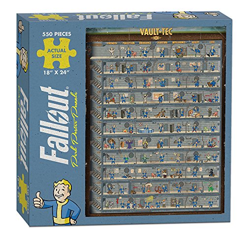 Preisvergleich Produktbild USAopoly Fallout Perk Chart Patrol Puzzle (550 Piece - 18x24)