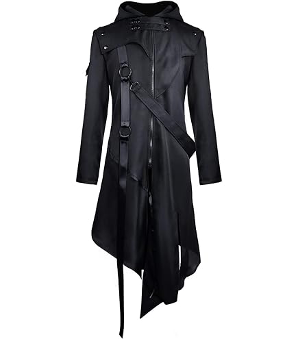 Veste Costume Steampunk à Paillettes Pour Homme - Coupe Ajustée Slim Fit, Un Bouton, Style Gothique/médiéval - Pour Carnaval, Soirée