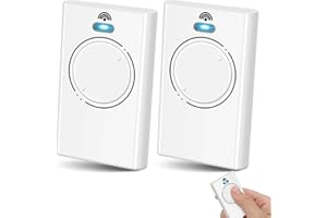 WEPAI 868 MHz Telecommande Portail,Télécommande Compatible avec XT2 868 SLH LR, XT4 868 SLH LR,4 Canaux Telecommande Porte de Garage,Noir (Lot de 2)