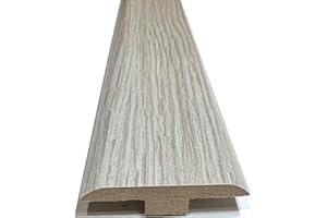 FLOORPRO Solid Laminate/Wood Flooring MDF Threshold Strip T Bar 2 Modern Oak Colours (0.9m, Florida Oak)