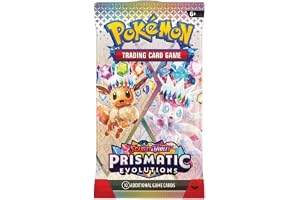 Pokemon Trading Card Game Scarlet & Violet Prismatic Evolutions Booster Pack, Random Artwork