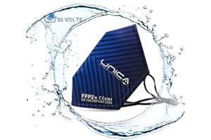 ‎HOME KOKO LOOK Unica FFP2 Maske Waschbar (Größenstandard) CE Zertifiziert Waschbar FFP2 Maske Wiederverwendbar StoffMasken FFP2 Maske Waschbar Wiederverwendbar FFP2 Masken Warnschutzkleidung FFP2 Maske Bunt