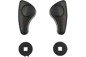 cantondz 1 paire Poignée de siège réglable Avant Gauche Droit 7701205078 Compatible avec Renault Megane MK1 95-02 Kangoo Trafic MK2 01-14 7701205078 7701205079