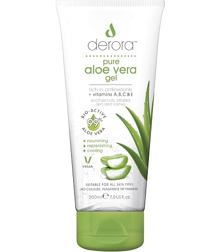 Victoria Beauty Aloe Vera Gel 99% Organic, idratante per viso e corpo, cura  naturale dopo sole, 200 ml : Amazon.it: Bellezza