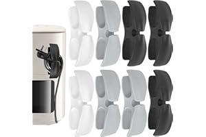 ZephyrCraft Kabel Organizer für Geräte 8 Stück Kabelaufwickler, Starke Kabelhalter für Mixer, Standmixer, Handmixer, Küchengeräte, Kabelführung & Kabelmanagement