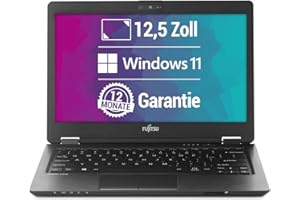 ‎FUJITSU Fujitsu LifeBook U729 12,5 Zoll Full HD Laptop Intel Core i5-8265U@ bis zu 3,9 GHz 8 GB 256 GB SSD mit Windows 11 Pro & GRATIS Antiviren-Software inkl. 12 Monate Garantie