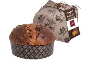 Vergani Panettone Chocolate Domori 750g. Gourmet