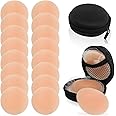 TSHAOUN 8 Paia Silicone Copricapezzoli, Copri Capezzoli da Donna, Adesivi Cuscinetti per Capezzoli Riutilizzabili, Invisibile