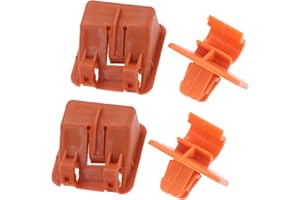 XICIKI 2 Sets Motorhaube Halterung Motorhaubenstange Halter Halteclip Motorhaubenstange Klemmrahmen für S-koda Fabia Octavia MK2 2004-2013