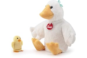 trudi 29857 Handpuppe&Baby, Gans mit Küken