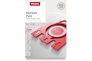 Miele 10123220 FJM Type Vacuum Bags, White