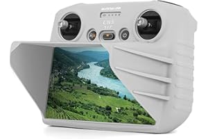 ZJRXM Mini 3 Pro RC - Funda protectora con protección solar para DJI Mini 3 Pro RC, accesorios 2 en 1, funda de silicona para DJI Mini 3 Pro RC