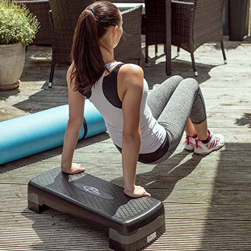 TecTake® Steppbrett Fitness Aerobic Stepper Stepp Trainer bis 200 kg - 9